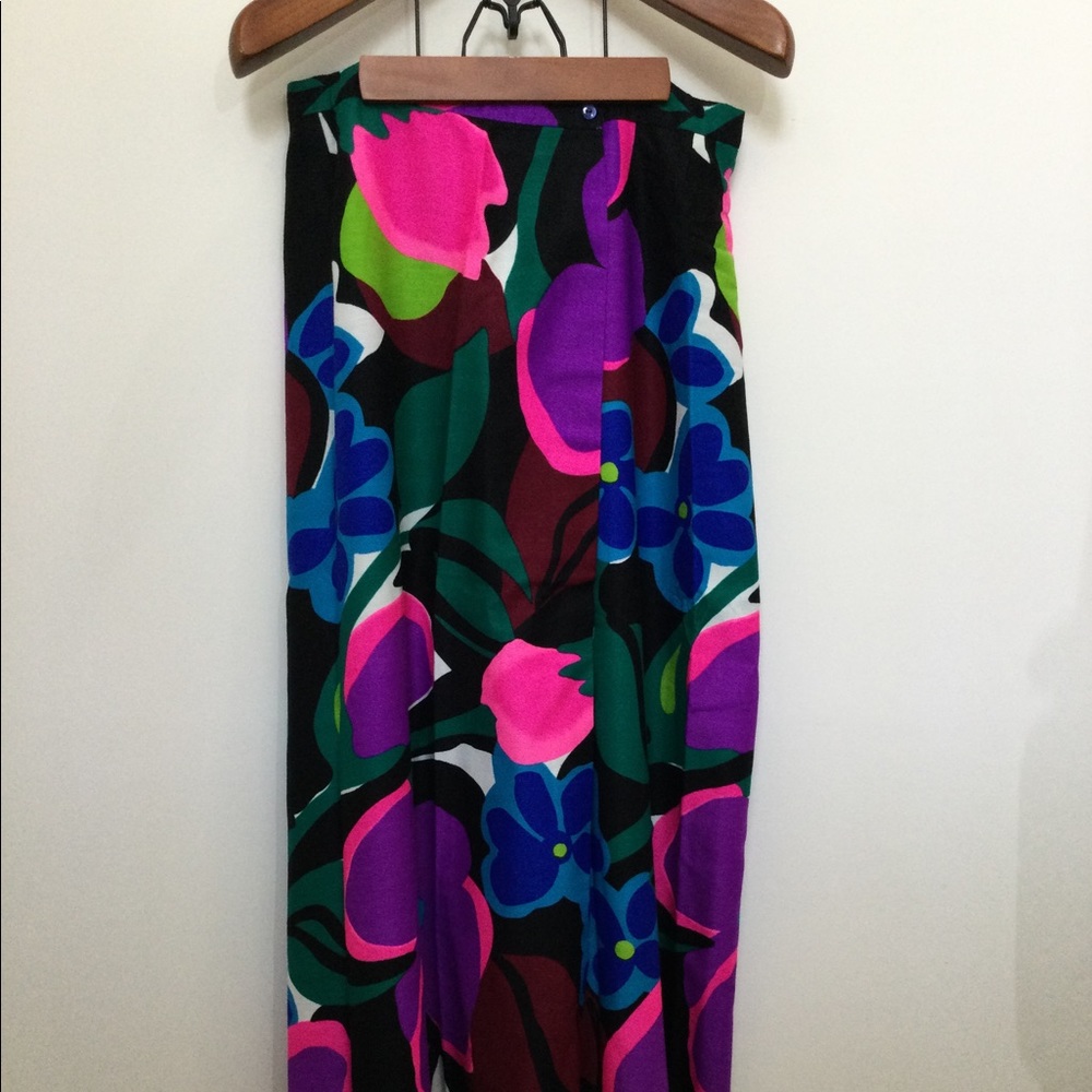 Vintage Colorful Maxi Skirt - Picture 6 of 7